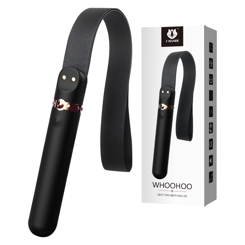 【S326】女奴新品皮鞭 sm刑具 可入体震动棒 sm调教刑具